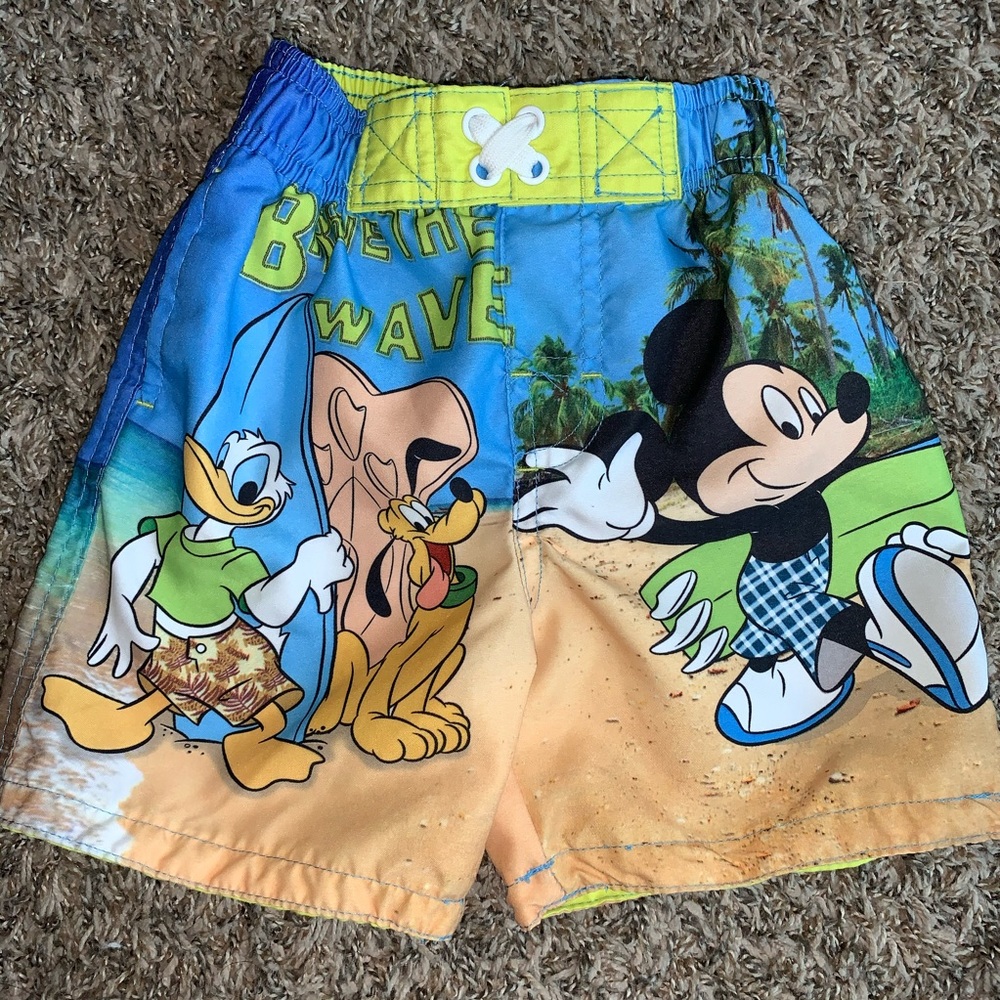 Disney Swimming Shorts Size 18M